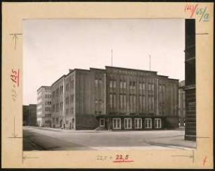 Schauspielhaus, Breslau: Ansicht von Süden