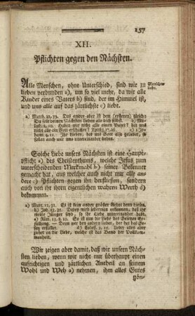 Pflichten gegen den Nächsten.