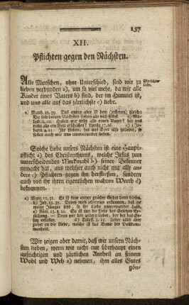Pflichten gegen den Nächsten.
