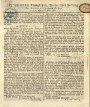 Zeitung für die Allgemeine Öffentlichkeit. 1813