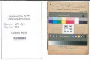 Entnazifizierung Maria Dalboth , geb. 08.04.1915 ()
