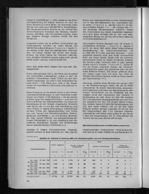 Tabelle 3: Umsätze der Industrie in Hamburg 1969 nach Umsatzkategorien und nach Umsatzgrößenklassen