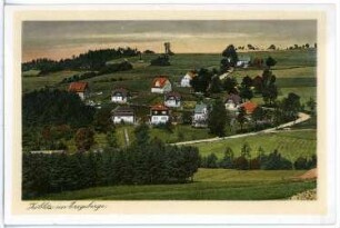 Zöblitz. Blick auf Zöblitz
