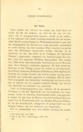 Derde hoofdstuk. Het water