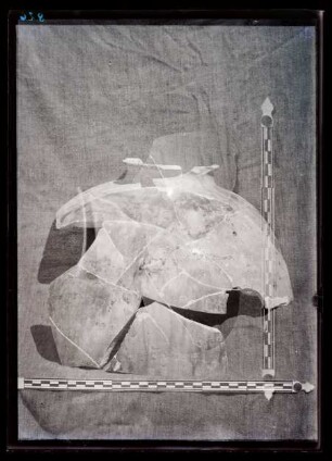 Keramik: einfarbig glasierte Vase