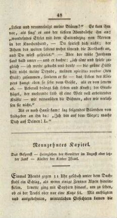 Neunzehntes Kapitel. Das Gespenst ...