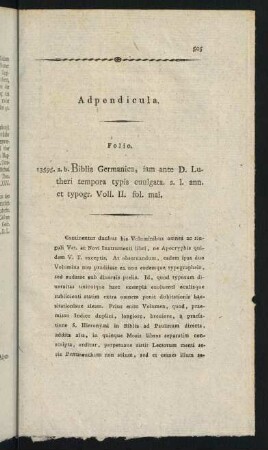 505-510, Adpendicula.