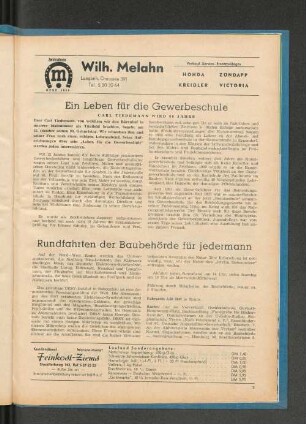 Rundfahrten der Baubehörde für jedermann