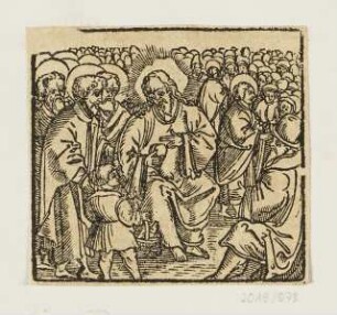 Wundersame Brotvermehrung, aus: "Szenen aus der Bibel"