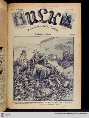 Hefte 1-5, Januar 1925