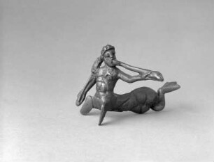 Figur eines Triton vom Gefäßrand eines Kessels