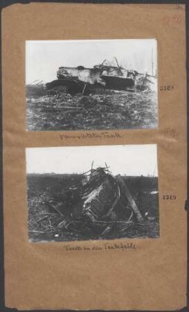 vernichteter Tank