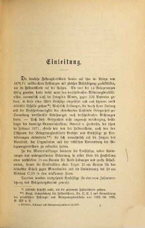 Die Entwickelung der preußischen Festungs- und Belagerungs-Artillerie im Bezug auf Material, Organisation und Ausbildung von 1815-1875 : mit Benutzung officiellen Materials dargestellt. 2