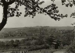 Bannewitz-Possendorf. Ortsansicht von Nordnordosten