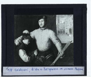 Zaffoni, Junger Ballspieler mit Page (Berlin GG?)