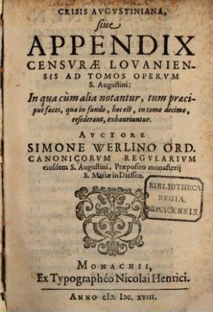Crisis Augustiniana