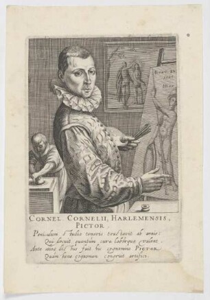 Bildnis des Cornel. Cornelii Harlemensis