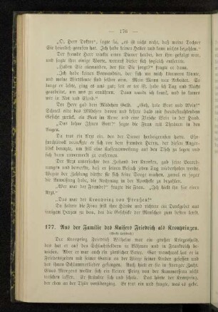 177. Aus der Familie des Kaisers Friedrich als Kronprinzen.
