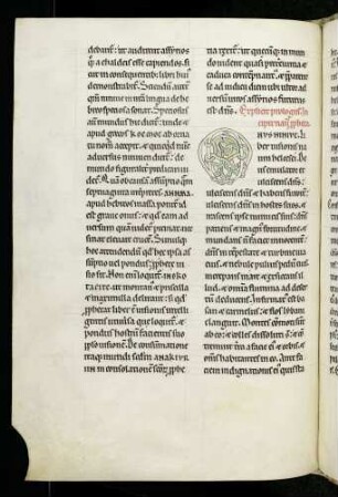 Zierinitiale (Buch Nahum): O(nus ninive liber visionis)