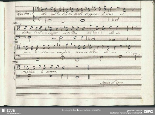 Recitativo: Ma qual dolente stuolo