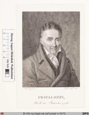 Bildnis Johann Heinrich Pestalozzi