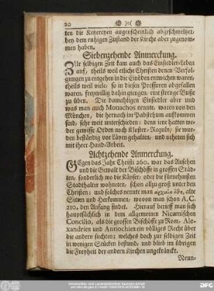 Siebenzehende Anmerckung.