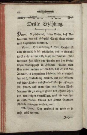 Dritte Erzählung.