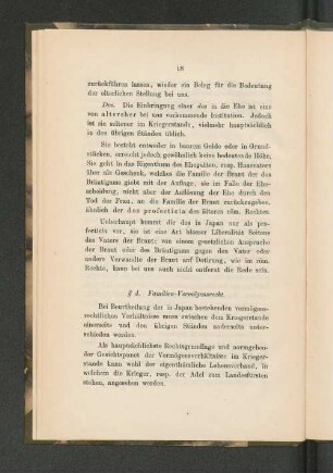 § 4. Familien- Vermögensrecht.