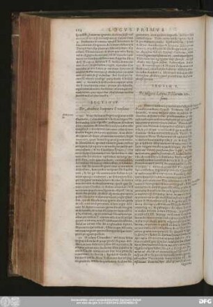 Sectio V. De vulgata Latini Bibliorum versione.