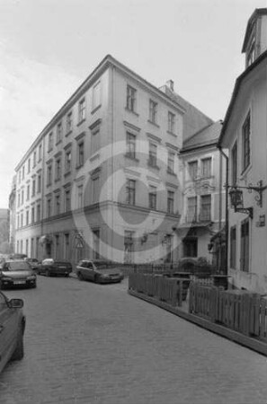 Straßenecke Jauniela 24, 22 (Neustraße) in Riga