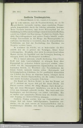 Gedörrte Trockenplatten