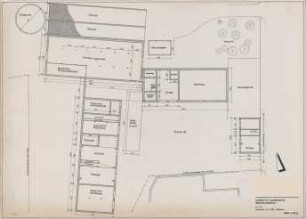 Grundrissplan Milchviehhaltung