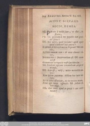 Actus V. Scena III.