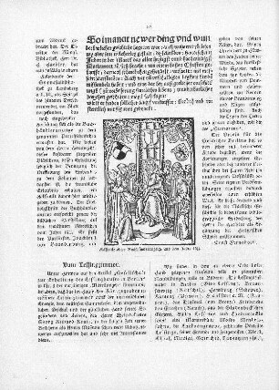 Faksimile einer Buchhändleranzeige aus dem Jahre 1511