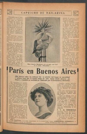 Capricho de bailarina