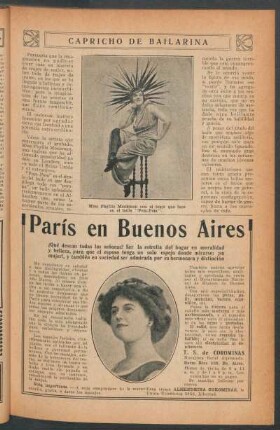 Capricho de bailarina
