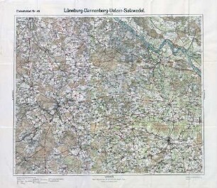 Reichskarte: Einheitsblatt 49 Lüneburg-Dannenberg-Uelzen-Salzwedel