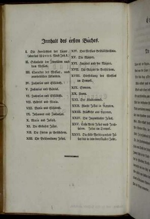 Innhalt des érsten Bûches.
