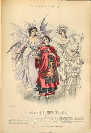 Illustrierte Frauenzeitung : Ausgabe der Modenwelt mit Unterhaltungsblatt. 23. 1896