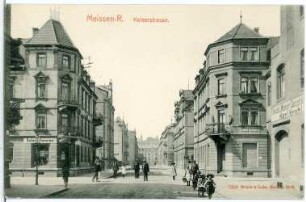 Meißen. Kaiserstraße