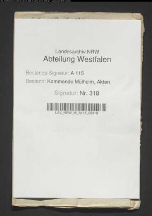 Jagdrechte der Kommende Brackel, Verbot des Taubenschießens im Niederamt Hoerde.