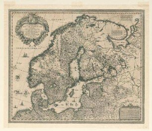 TAbula exactissima regnorum Sueciae et Norvegiae