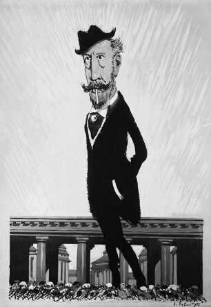 Karl August Lingner : Karikatur von 1911