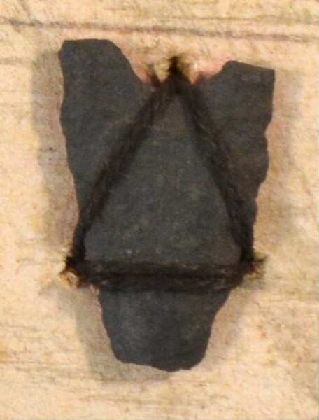 Stone arrowhead