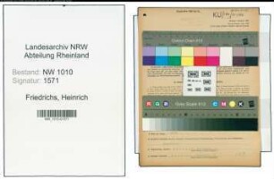 Entnazifizierung Heinrich Friedrichs , geb. 22.07.1911 (Baecker)