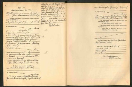 Standesamtsbuch der Stadt Aschaffenburg: Eheschließungen 252/1930 - 130/1931