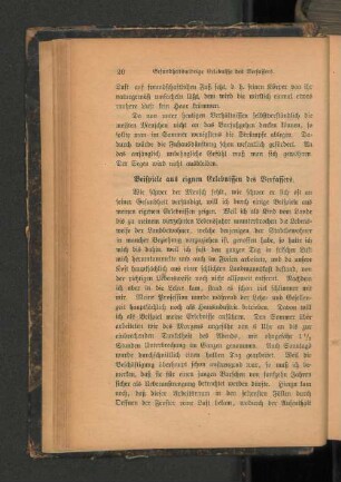 Beispiele aus eignen Erlebnissen des Verfassers.