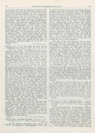162-163 [Rezension] Frick, Heinrich, Das Reich Gottes