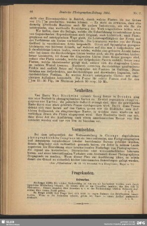 Neuheiten