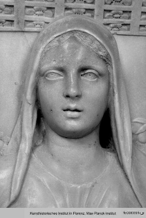 Altar des heiligen Hieronymus : Altarretabel mit dem heiligen Hieronymus : Madonna mit Kind